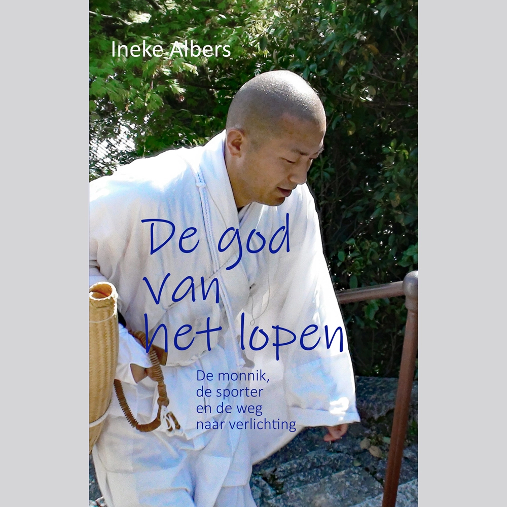Omslag boek  De god van het lopen